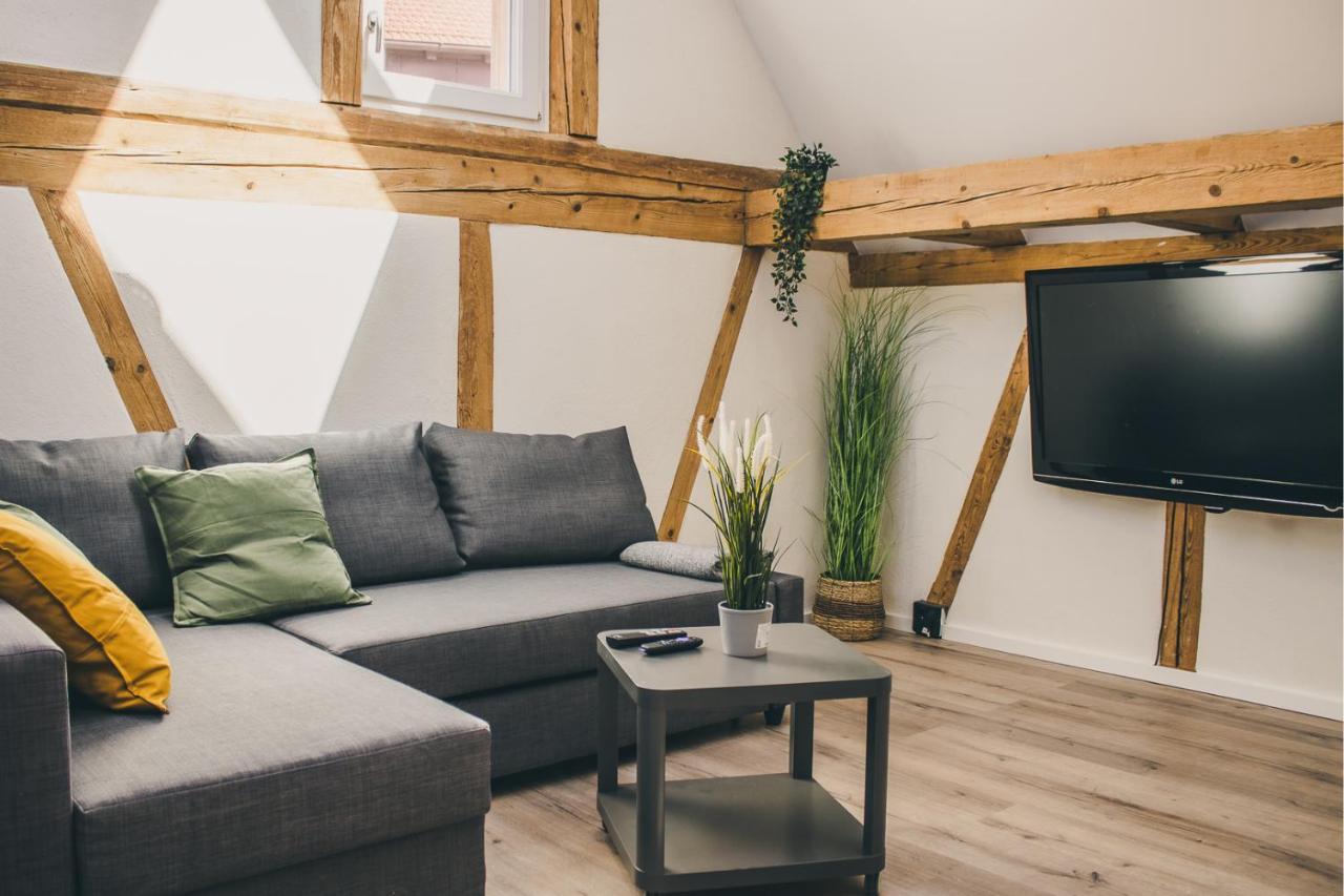 Apartment Im Alten Fronhof バーリンゲン エクステリア 写真